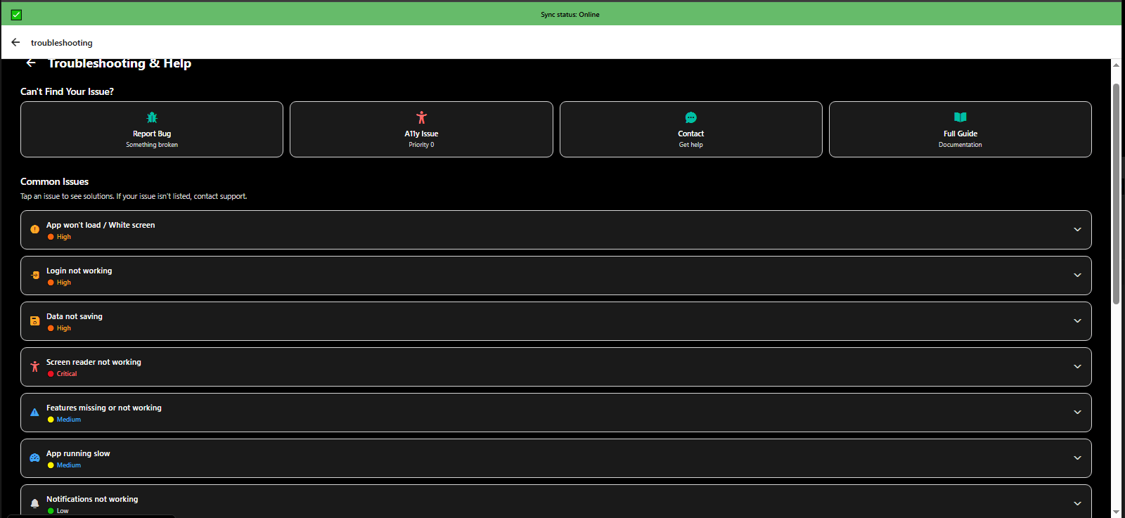 More settings troubleshooting guide for common issues and bug fixes - 3mpwrApp support